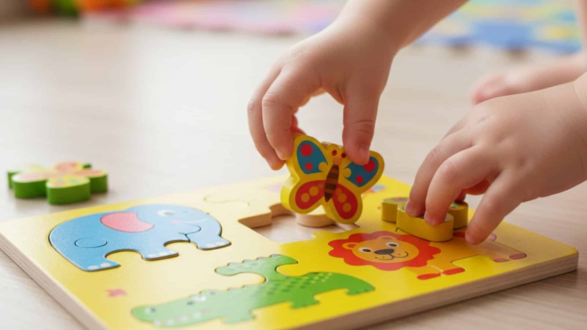 simple puzzle toddlers