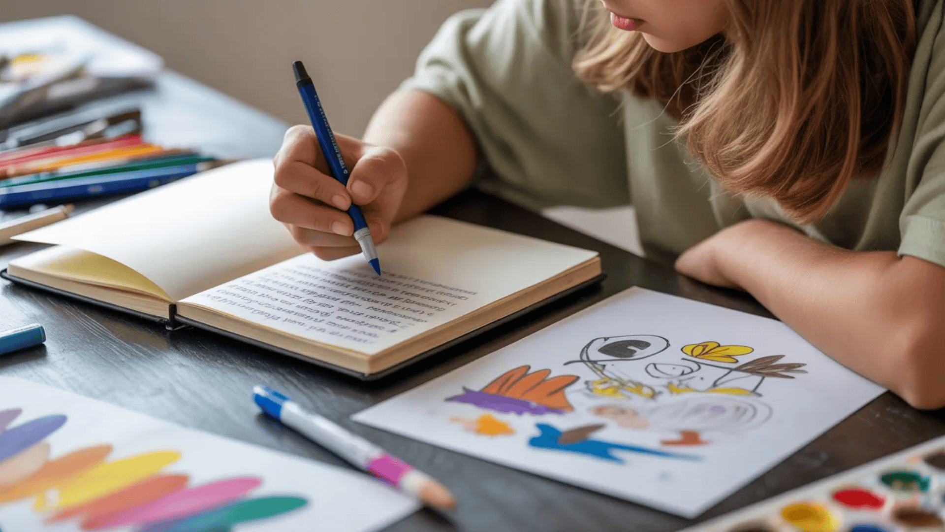 spontaneous poetry and art