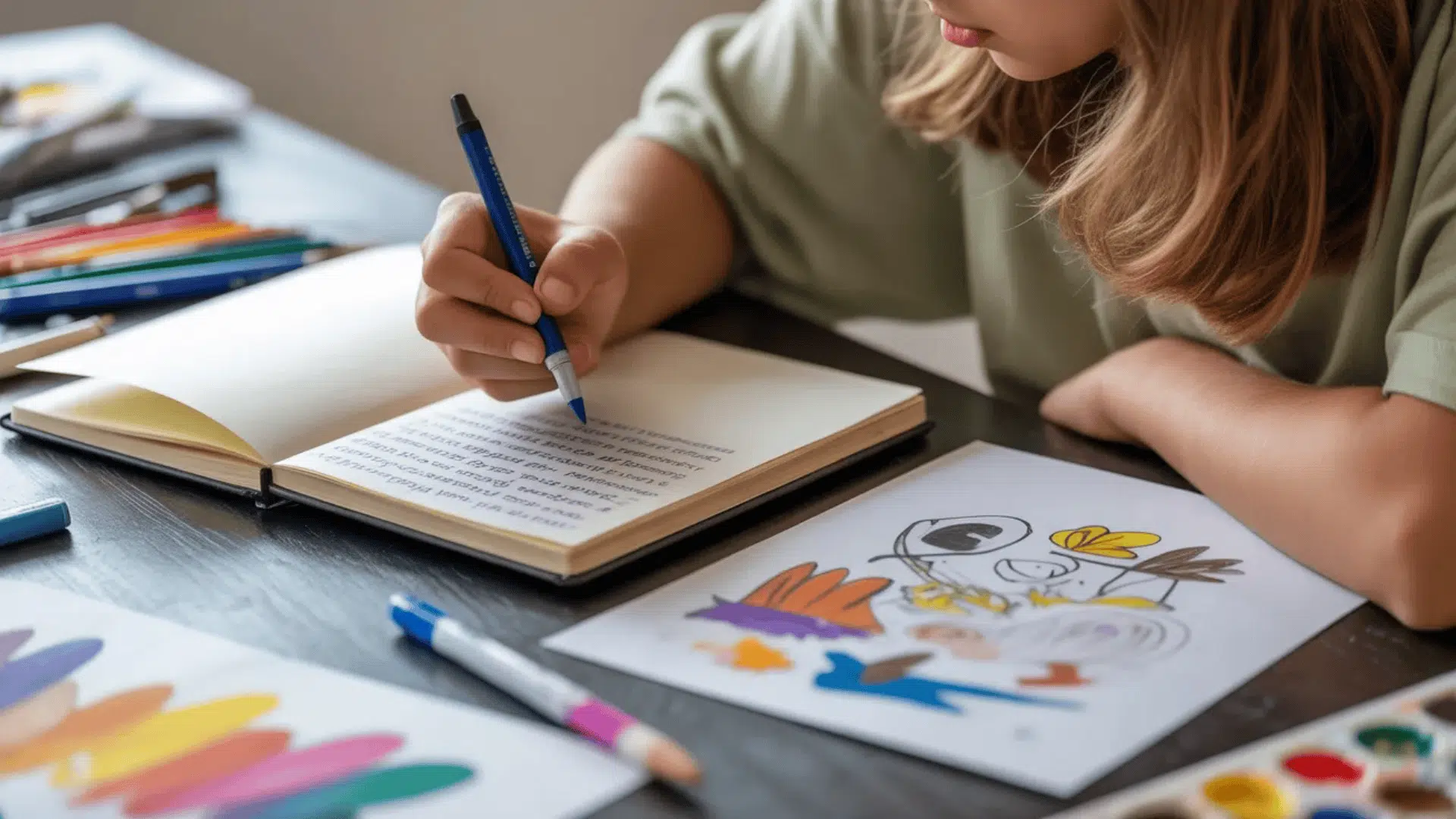 spontaneous poetry and art