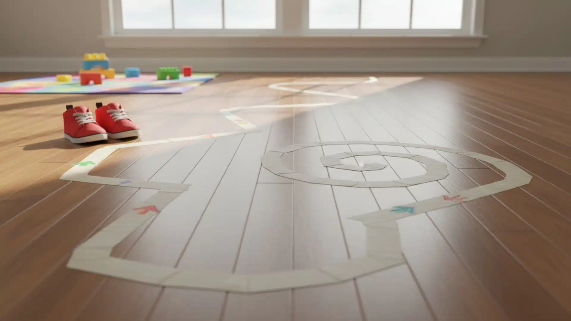 tape path toddlers