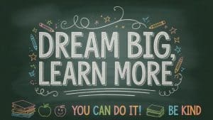 typography and inspirational quote art