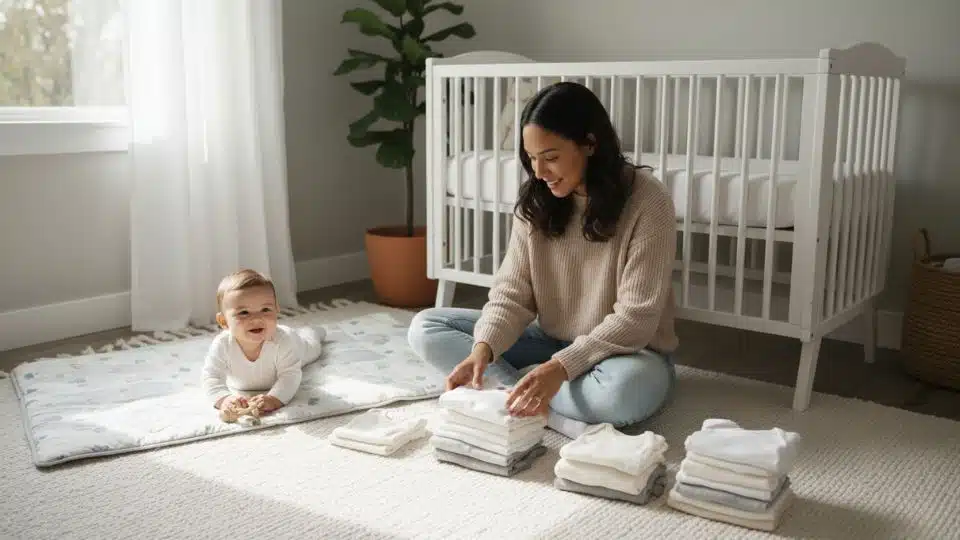 what to do with outgrown baby clothes