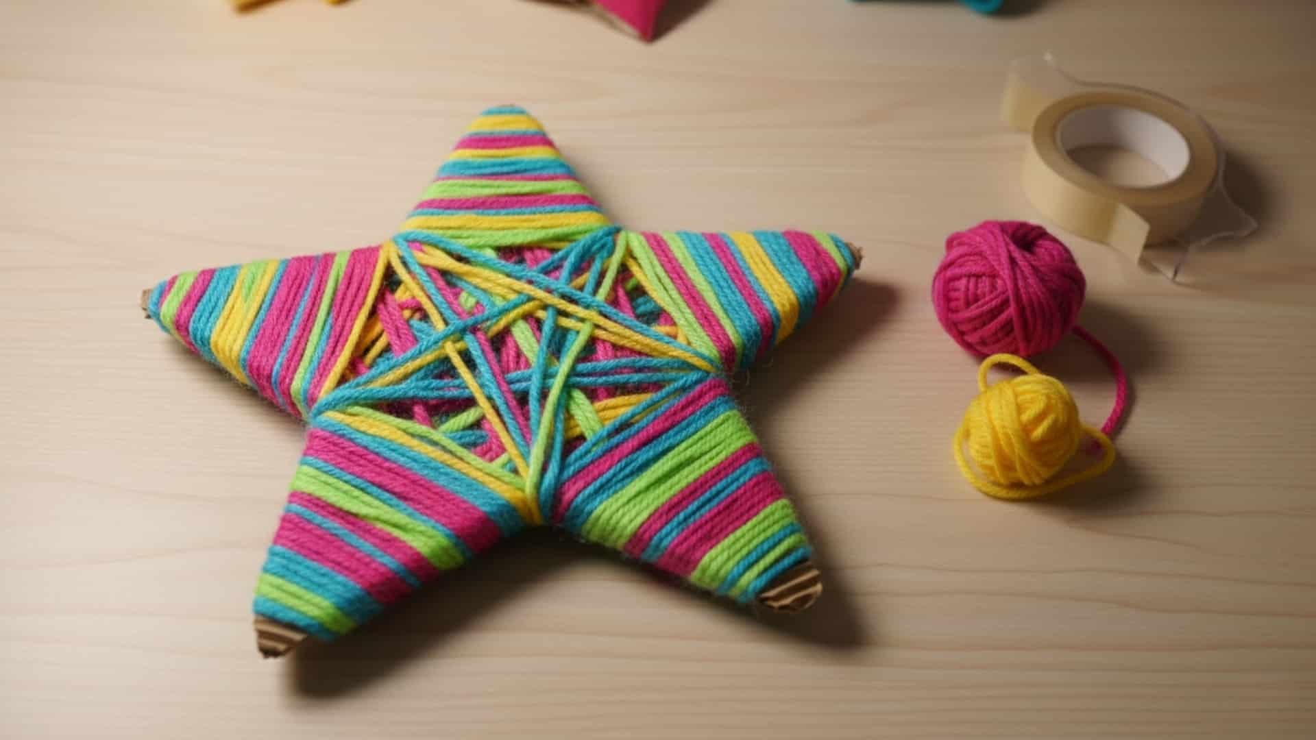 yarn shaped kids activities