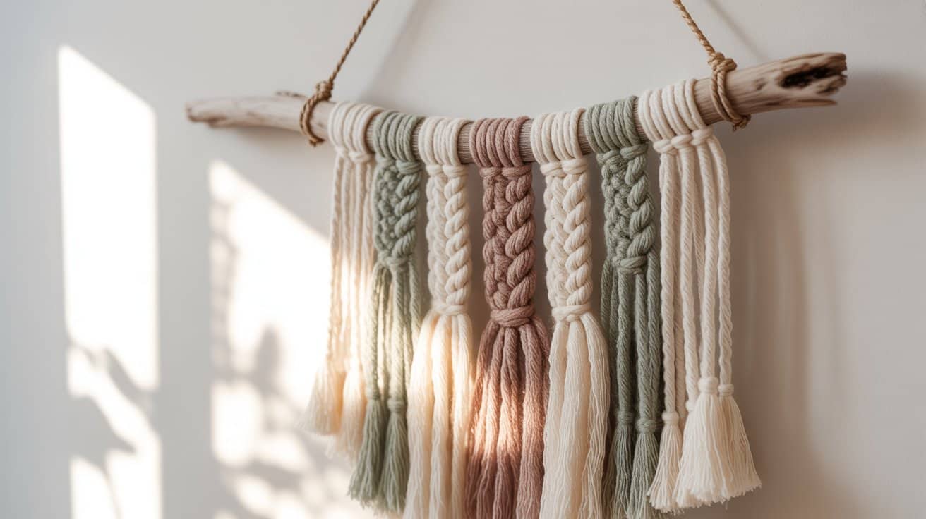 yarn wall hanging easy
