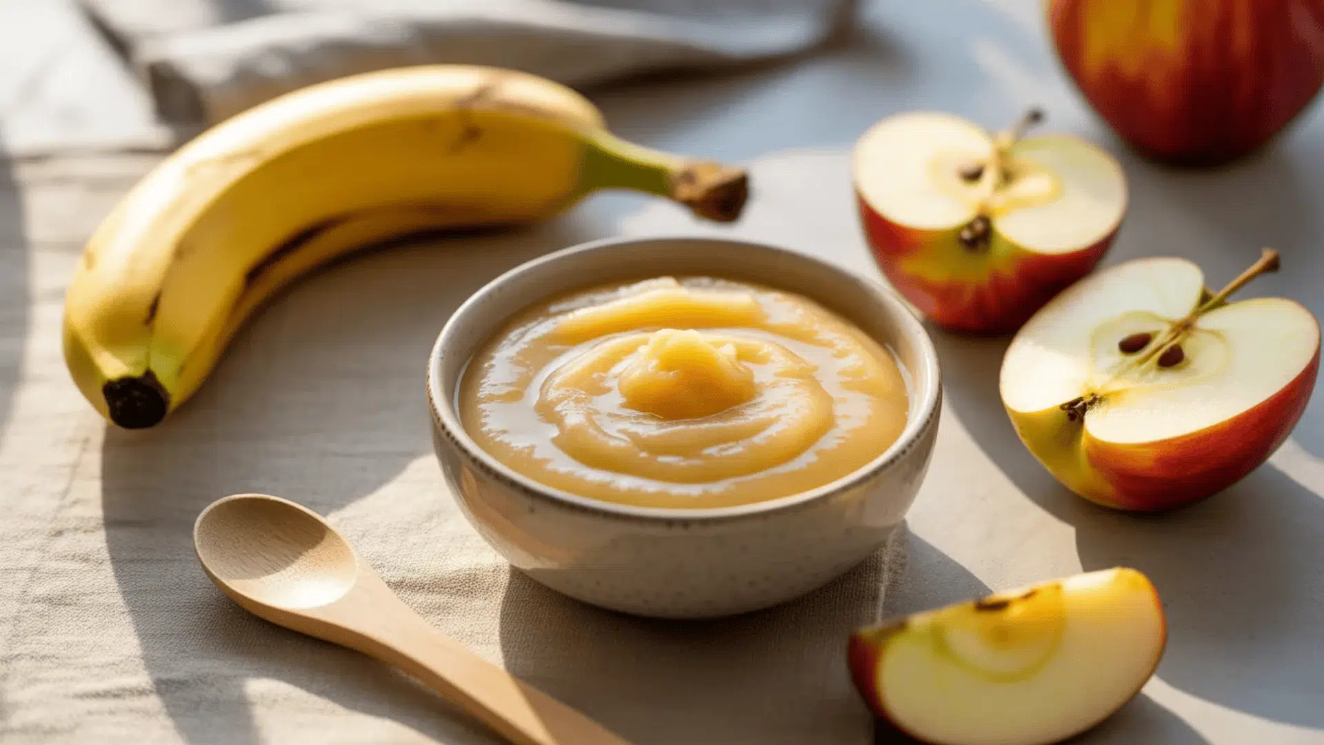 banana apple puree