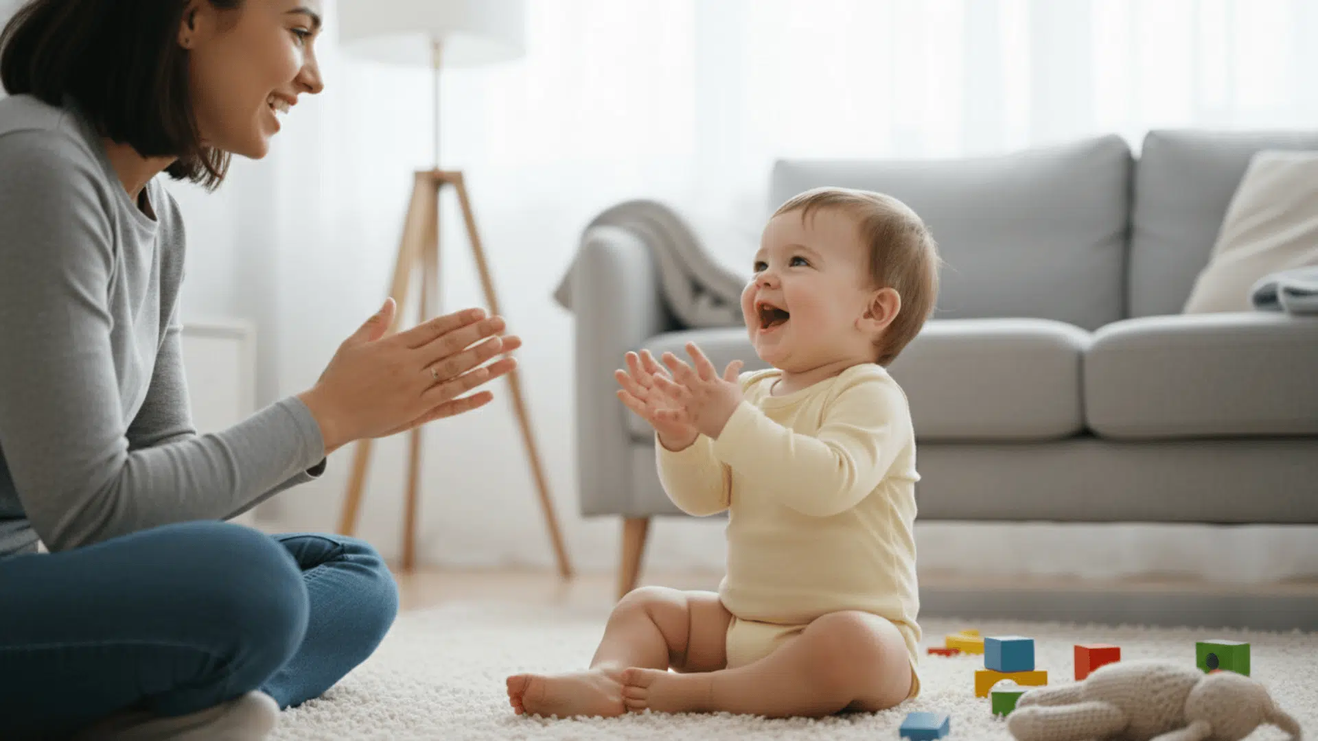 clapping waving and mimic games