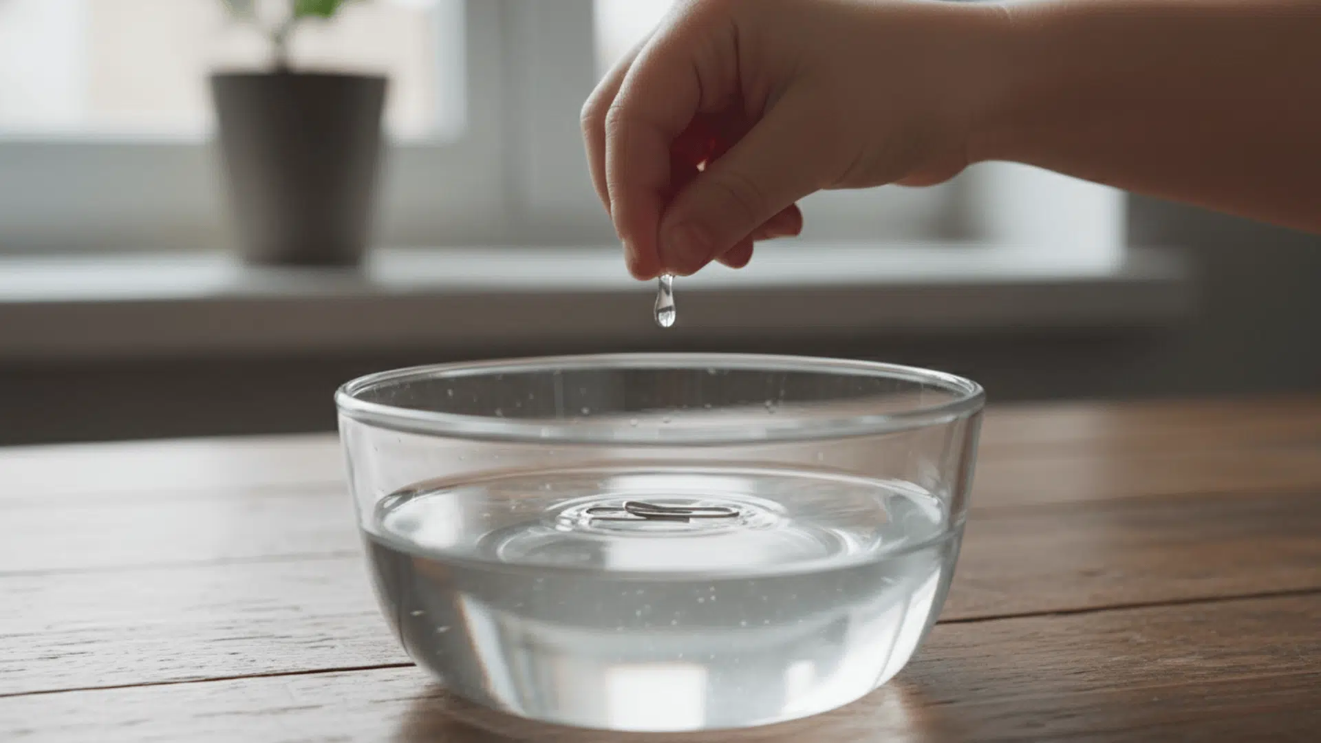 floating paper clip experiment