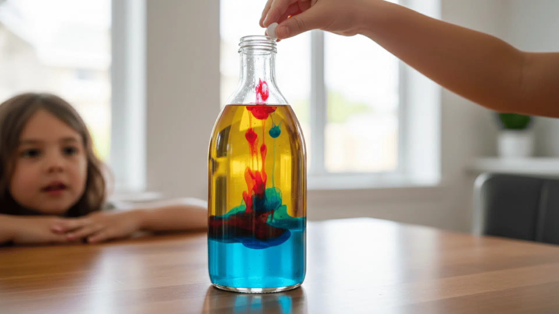 homemade lava lamp experiment