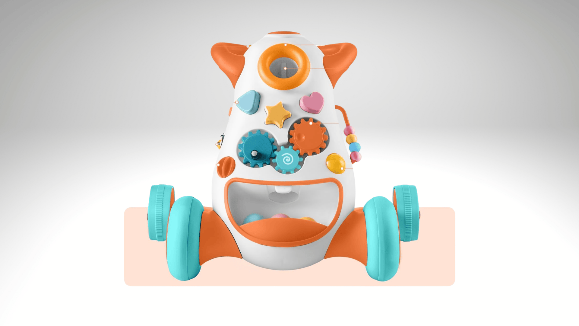 kub baby and toddler push walker