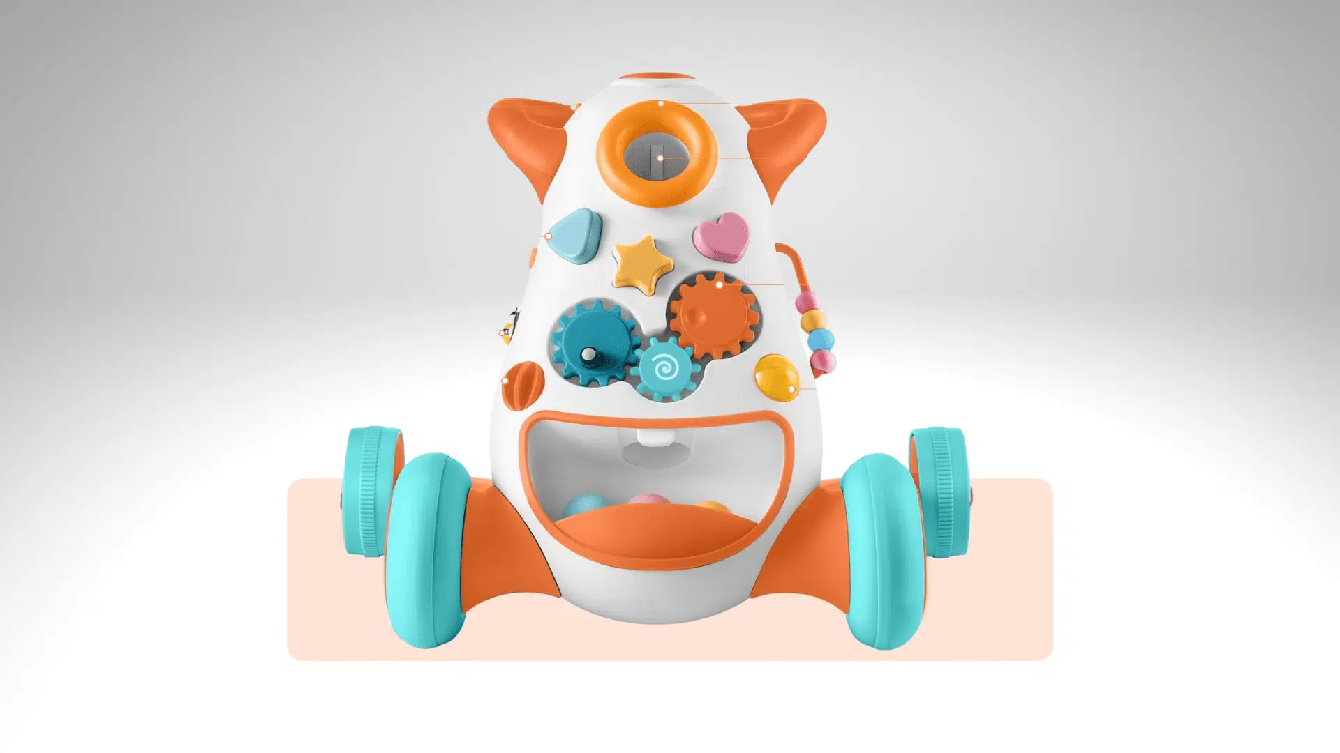 kub baby and toddler push walker