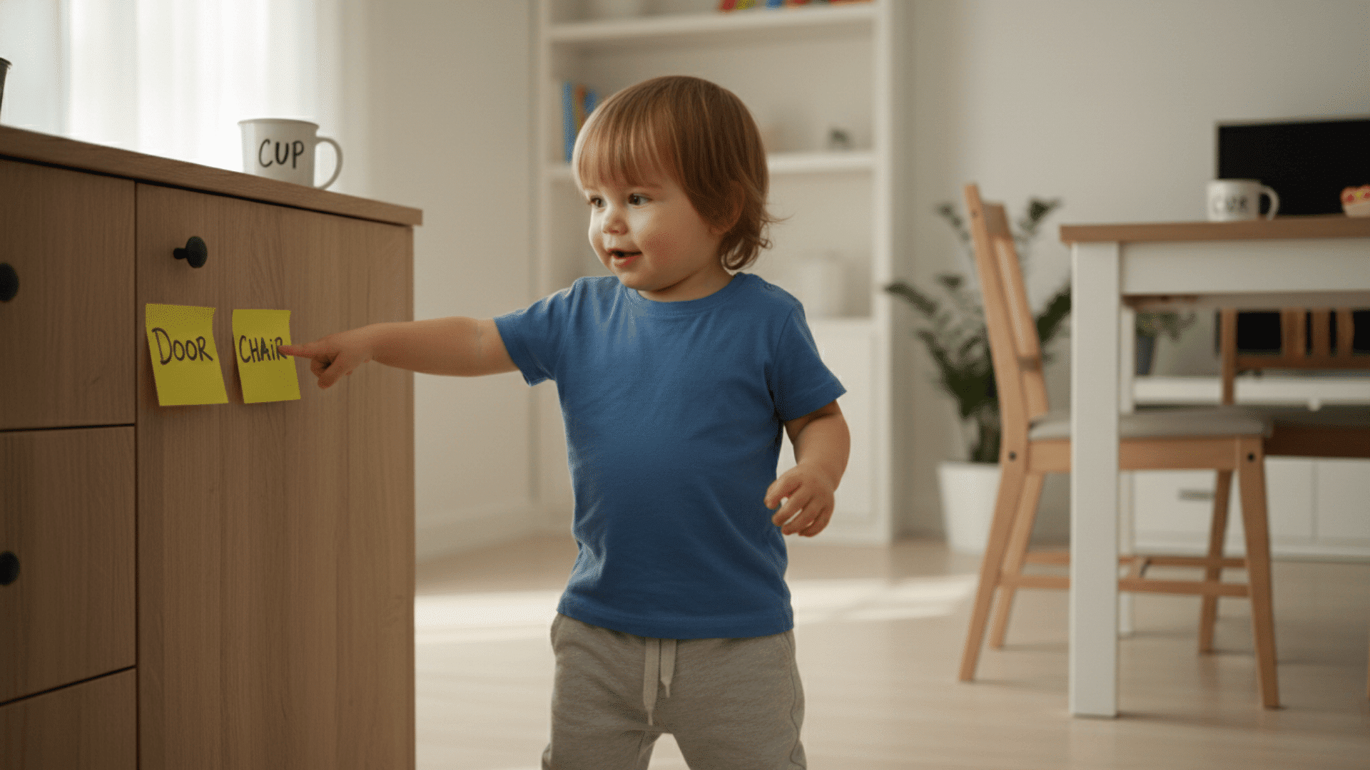 label the house scavenger hunt