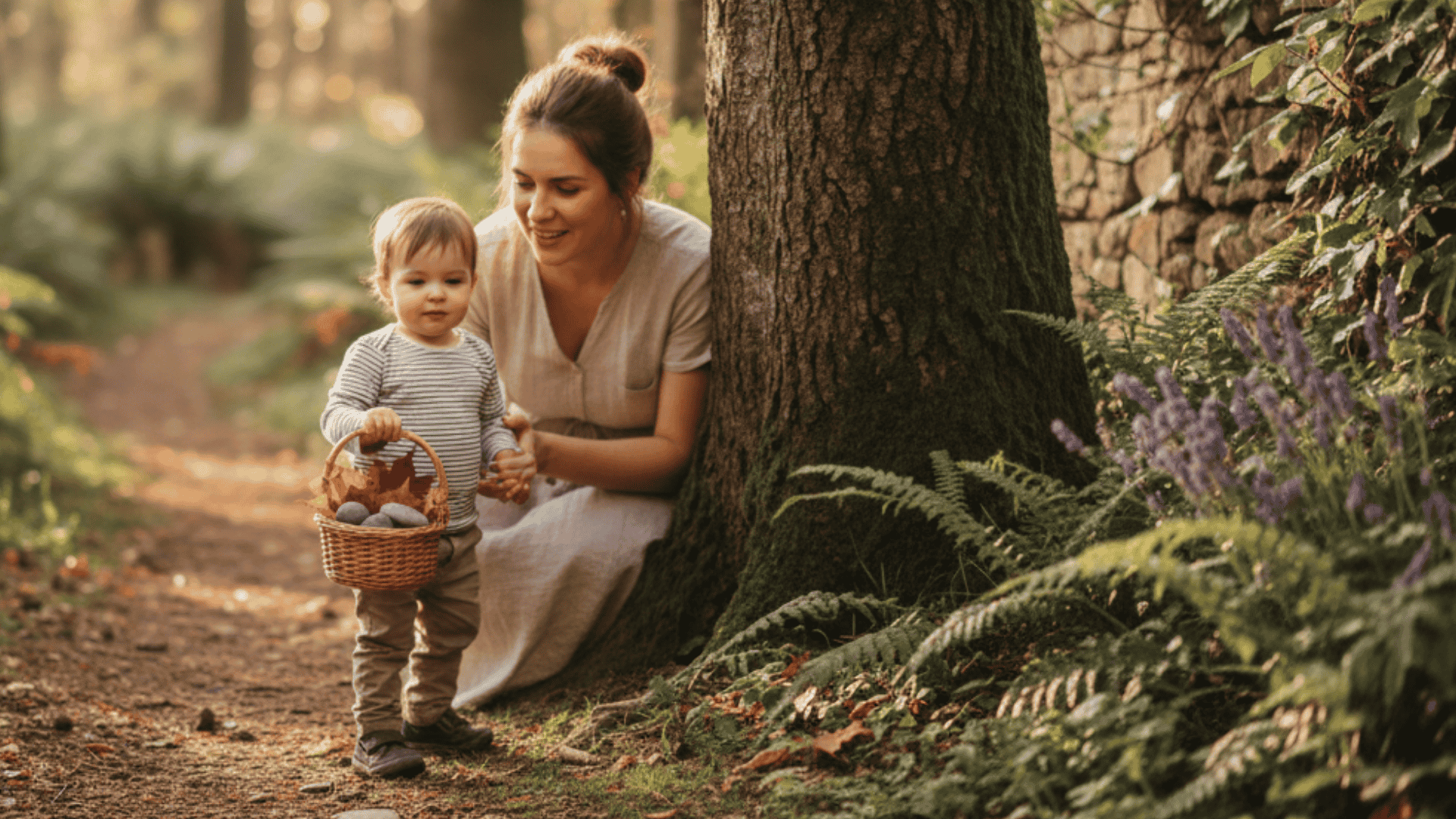 nature scavenger sensory walk