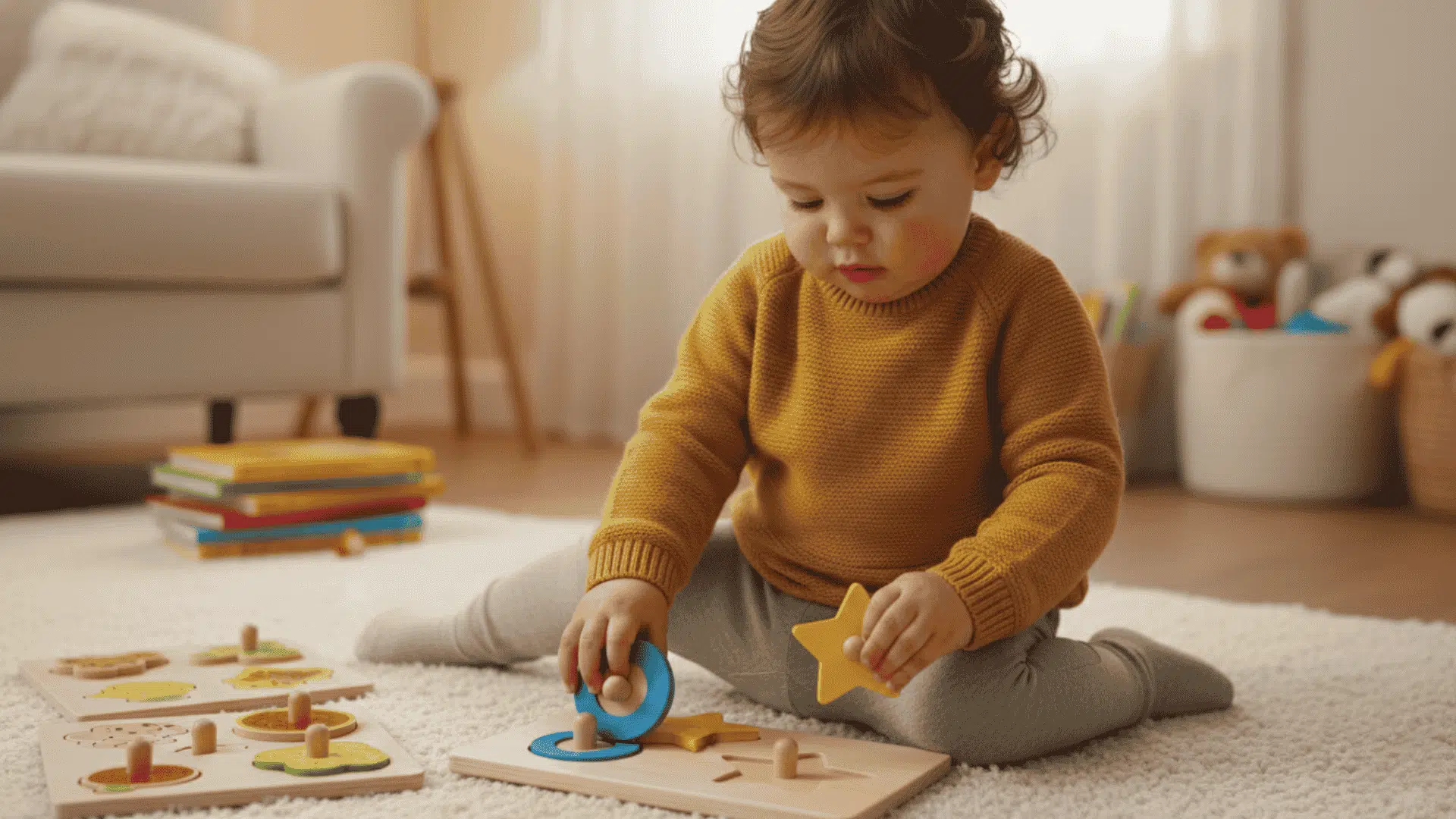 puzzles and shape sorters