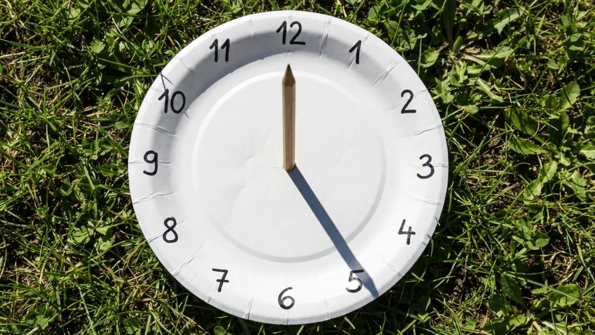 shadow tracing sundial activity