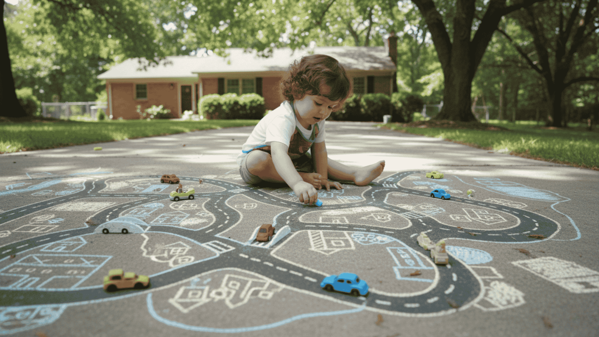 sidewalk chalk story maps