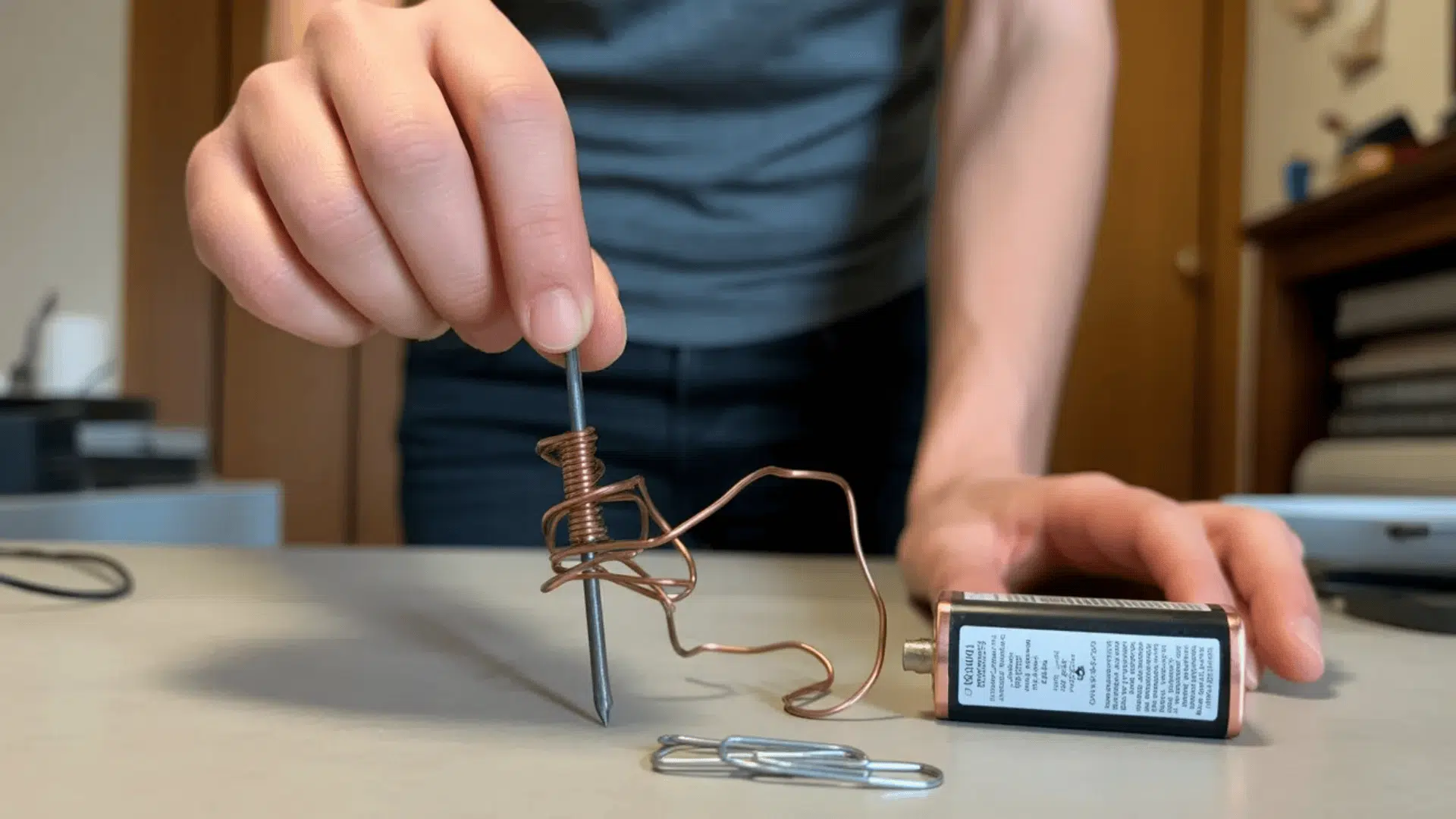 simple electromagnet build