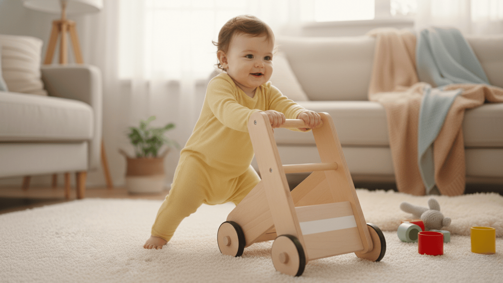 walking toys and push objects