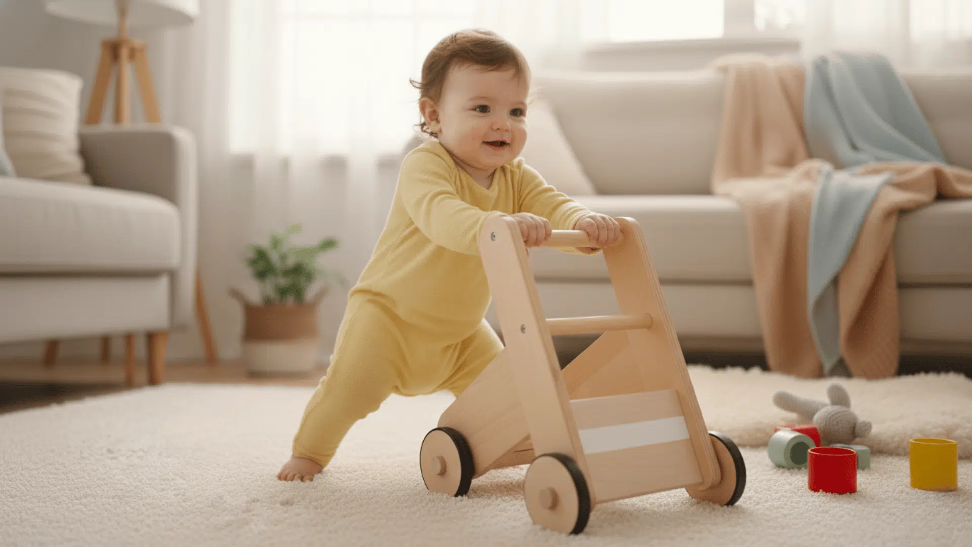 walking toys and push objects